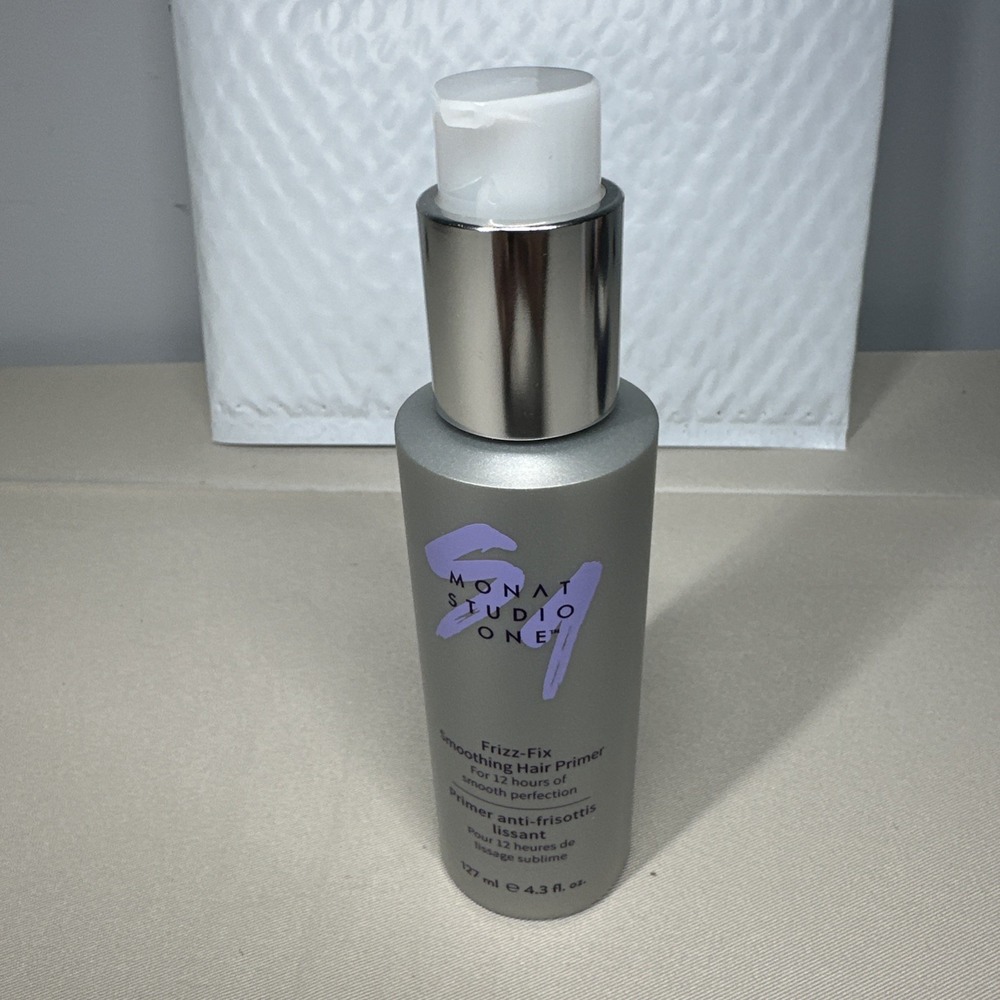 Monat Studio One Frizz Fix Smoothing Hair Primer 4.3 fl oz 127 ml - New